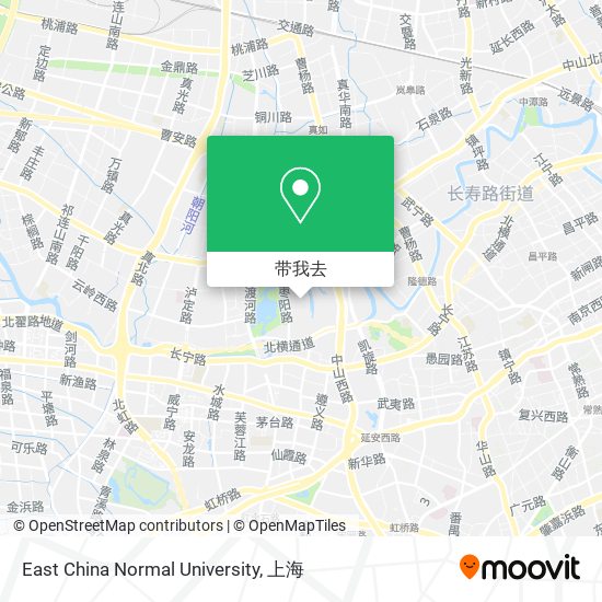 East China Normal University地图