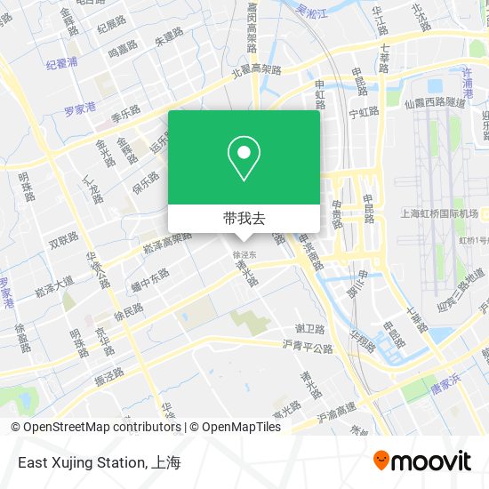 East Xujing Station地图