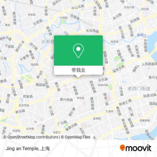 Jing an Temple地图