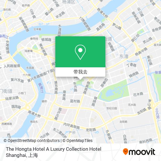 The Hongta Hotel A Luxury Collection Hotel Shanghai地图