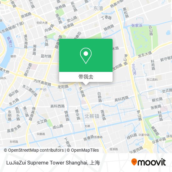 LuJiaZui Supreme Tower Shanghai地图