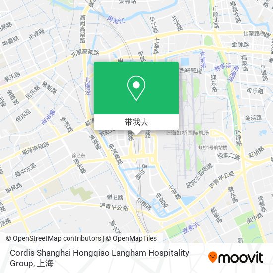 Cordis Shanghai Hongqiao Langham Hospitality Group地图