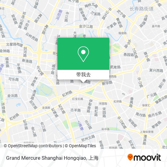 Grand Mercure Shanghai Hongqiao地图