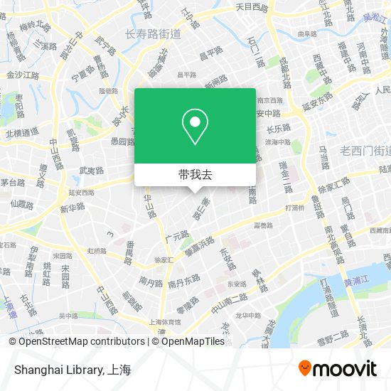 Shanghai Library地图