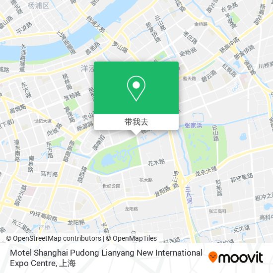 Motel Shanghai Pudong Lianyang New International Expo Centre地图