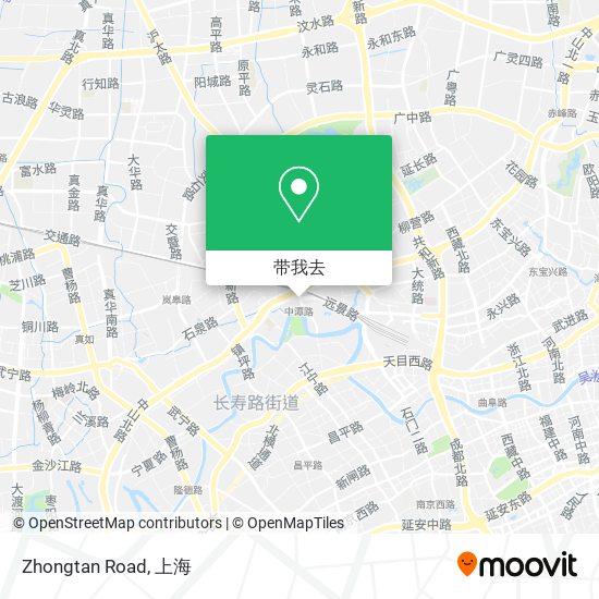 Zhongtan Road地图