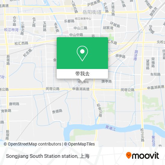 Songjiang South Station station地图
