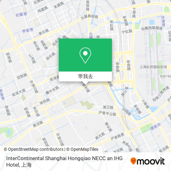 InterContinental Shanghai Hongqiao NECC an IHG Hotel地图