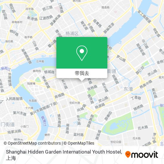 Shanghai Hidden Garden International Youth Hostel地图