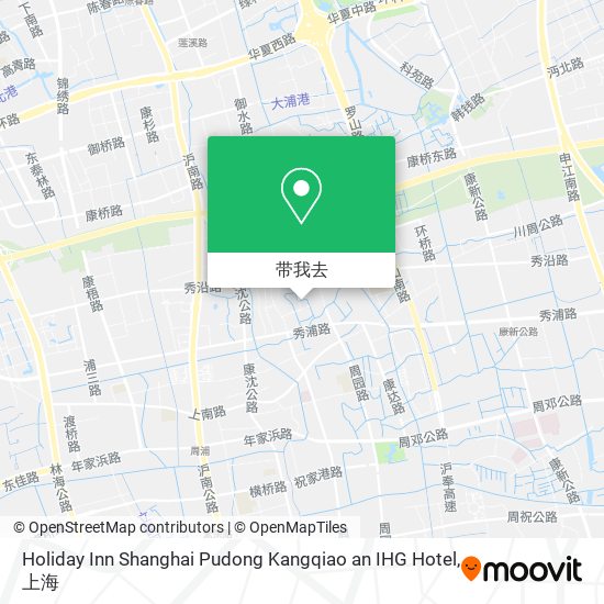 Holiday Inn Shanghai Pudong Kangqiao an IHG Hotel地图