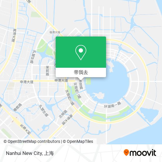 Nanhui New City地图