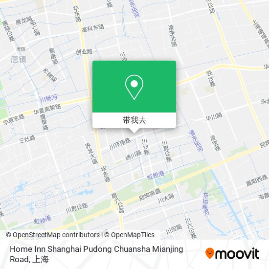 Home Inn Shanghai Pudong Chuansha Mianjing Road地图