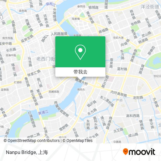 Nanpu Bridge地图