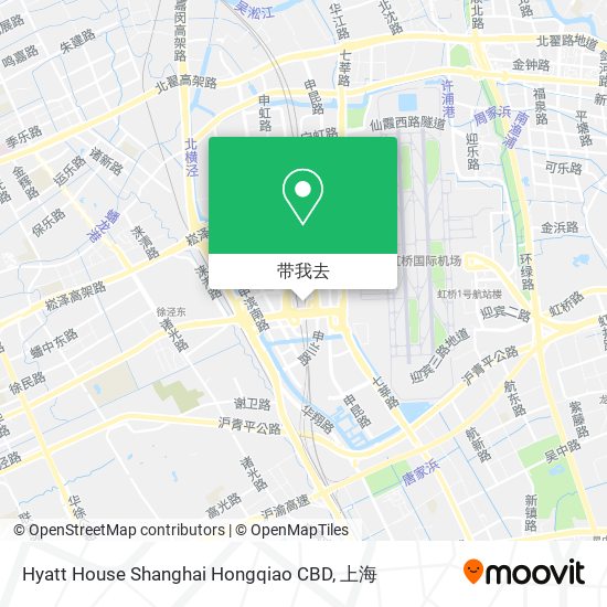 Hyatt House Shanghai Hongqiao CBD地图