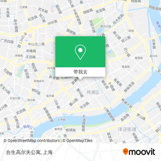 合生高尔夫公寓地图
