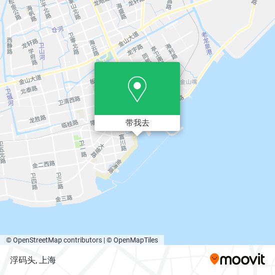 浮码头地图
