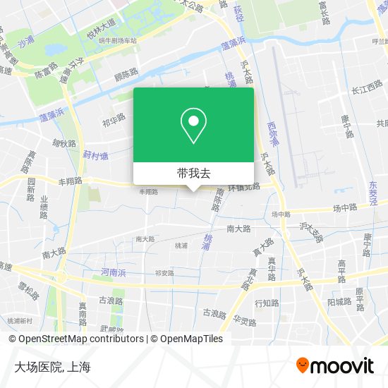 大场医院地图