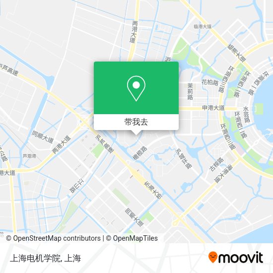 上海电机学院地图