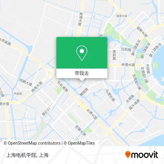 上海电机学院地图