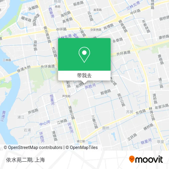 依水苑二期地图