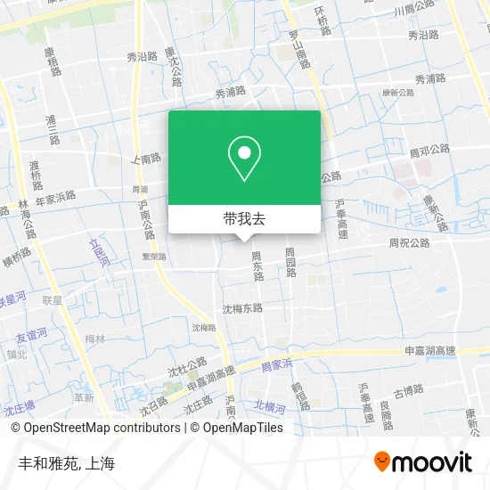 丰和雅苑地图