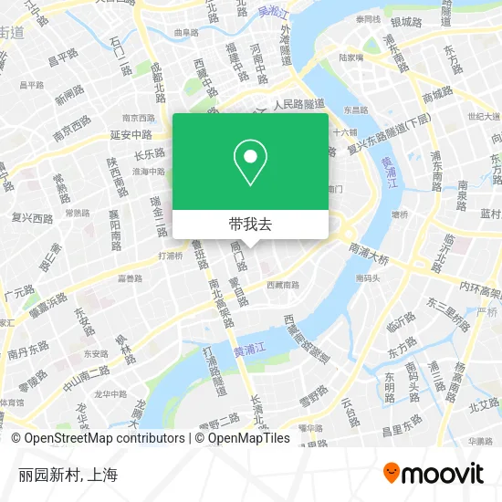 丽园新村地图