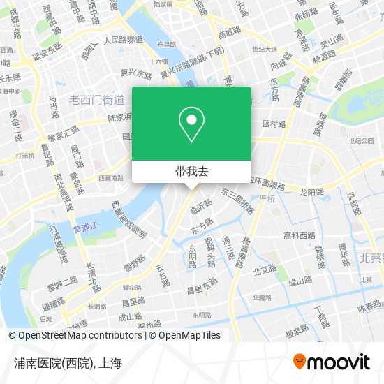 浦南医院(西院)地图