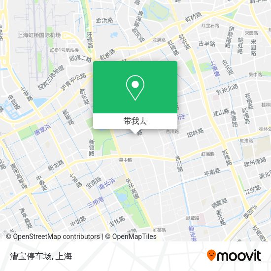漕宝停车场地图