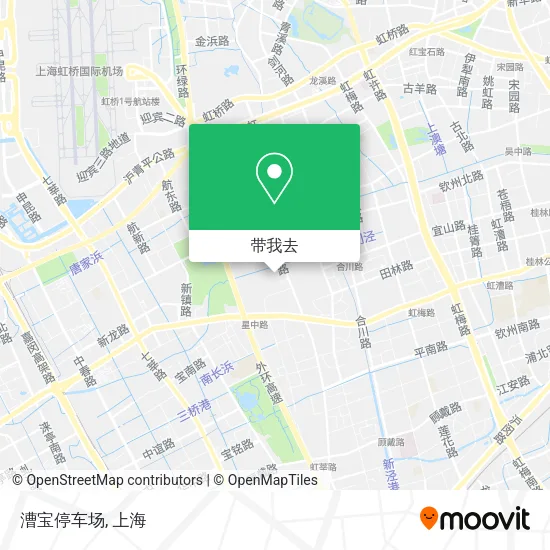 漕宝停车场地图