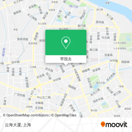 云海大厦地图
