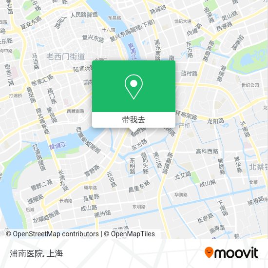 浦南医院地图