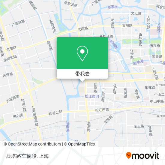 辰塔路车辆段地图