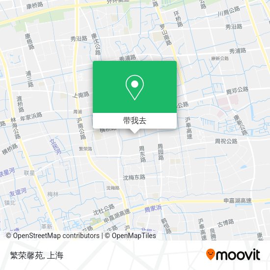 繁荣馨苑地图