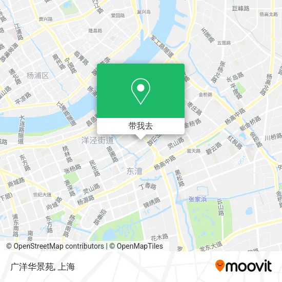 广洋华景苑地图