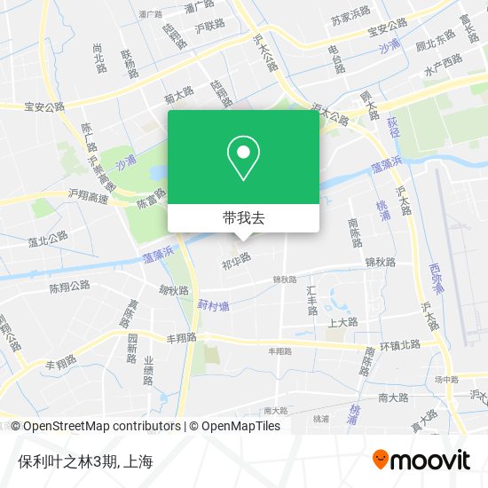 保利叶之林3期地图