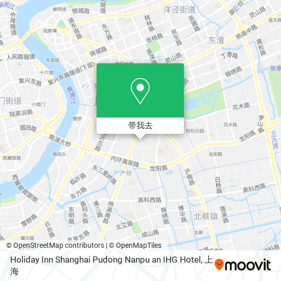 Holiday Inn Shanghai Pudong Nanpu an IHG Hotel地图