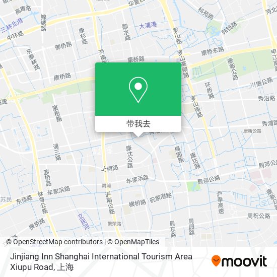 Jinjiang Inn Shanghai International Tourism Area Xiupu Road地图