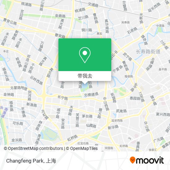 Changfeng Park地图