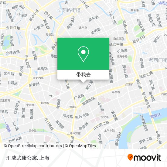 汇成武康公寓地图