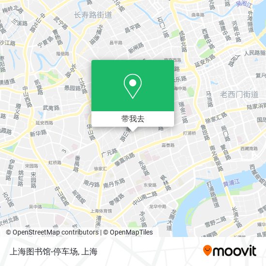 上海图书馆-停车场地图