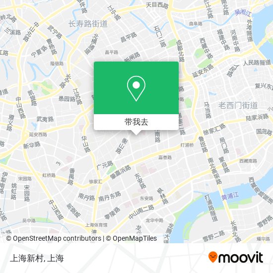 上海新村地图