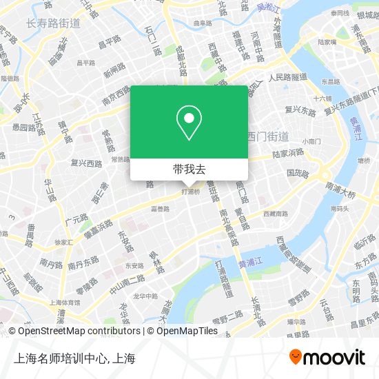 上海名师培训中心地图
