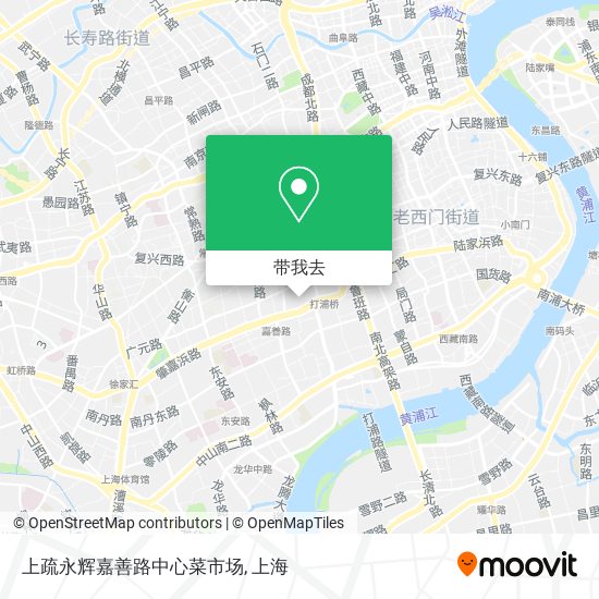 上疏永辉嘉善路中心菜市场地图