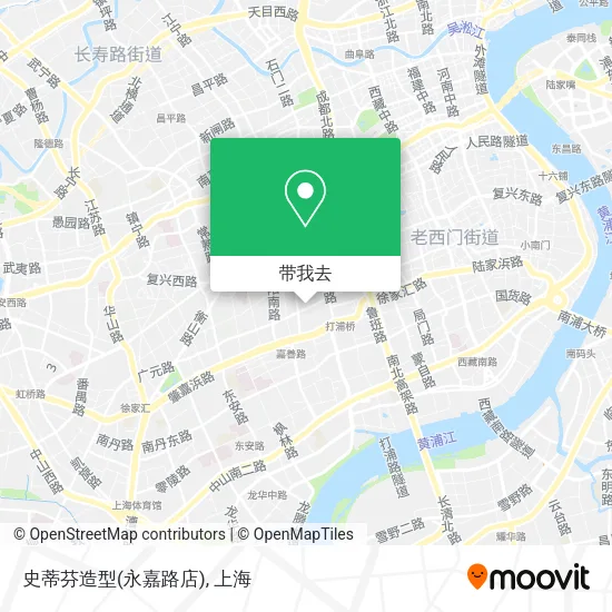 史蒂芬造型(永嘉路店)地图
