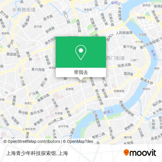 上海青少年科技探索馆地图
