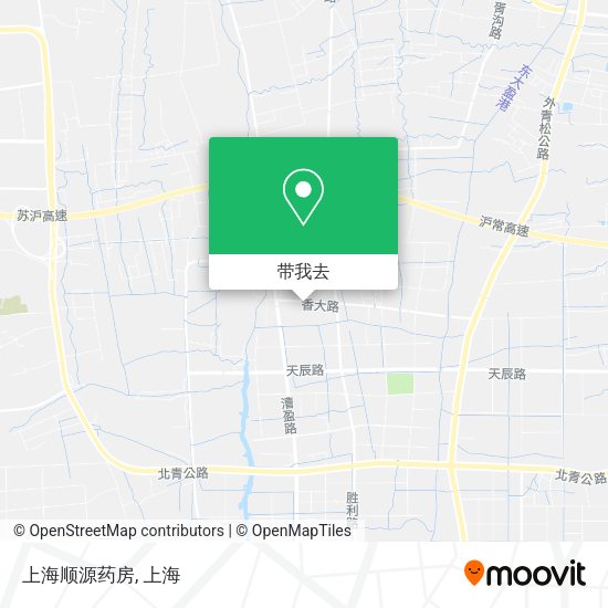 上海顺源药房地图