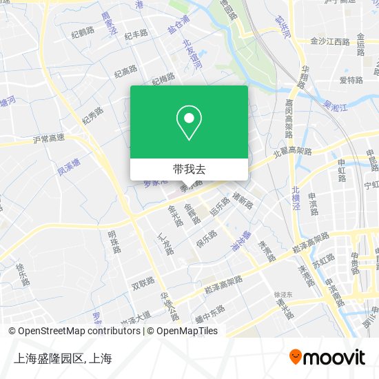 上海盛隆园区地图