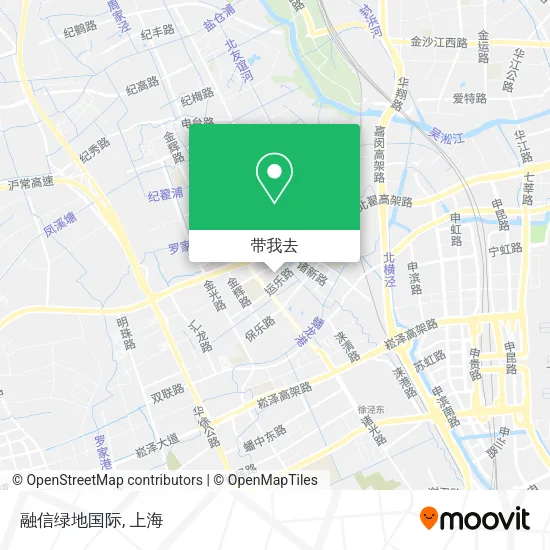 融信绿地国际地图