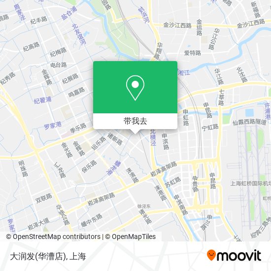大润发(华漕店)地图