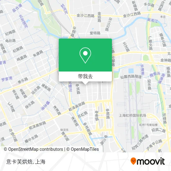 意卡芙烘焙地图
